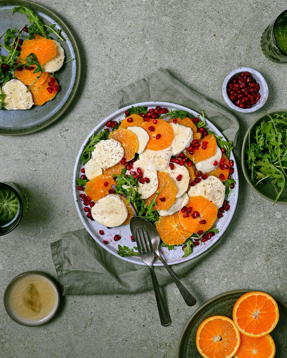 Orange and Fresh Mozzarella Salad